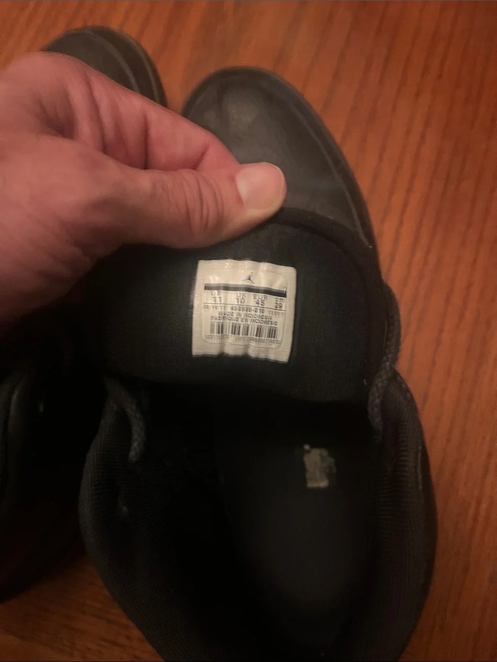 Jordan all black