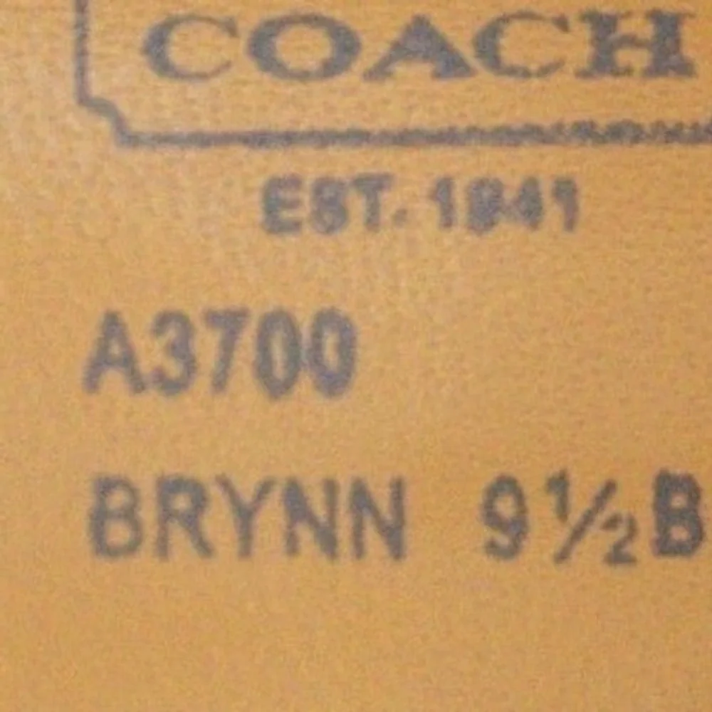 Coach brynn heels