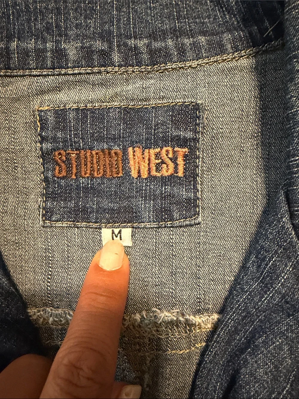 Studio West tailored denim
