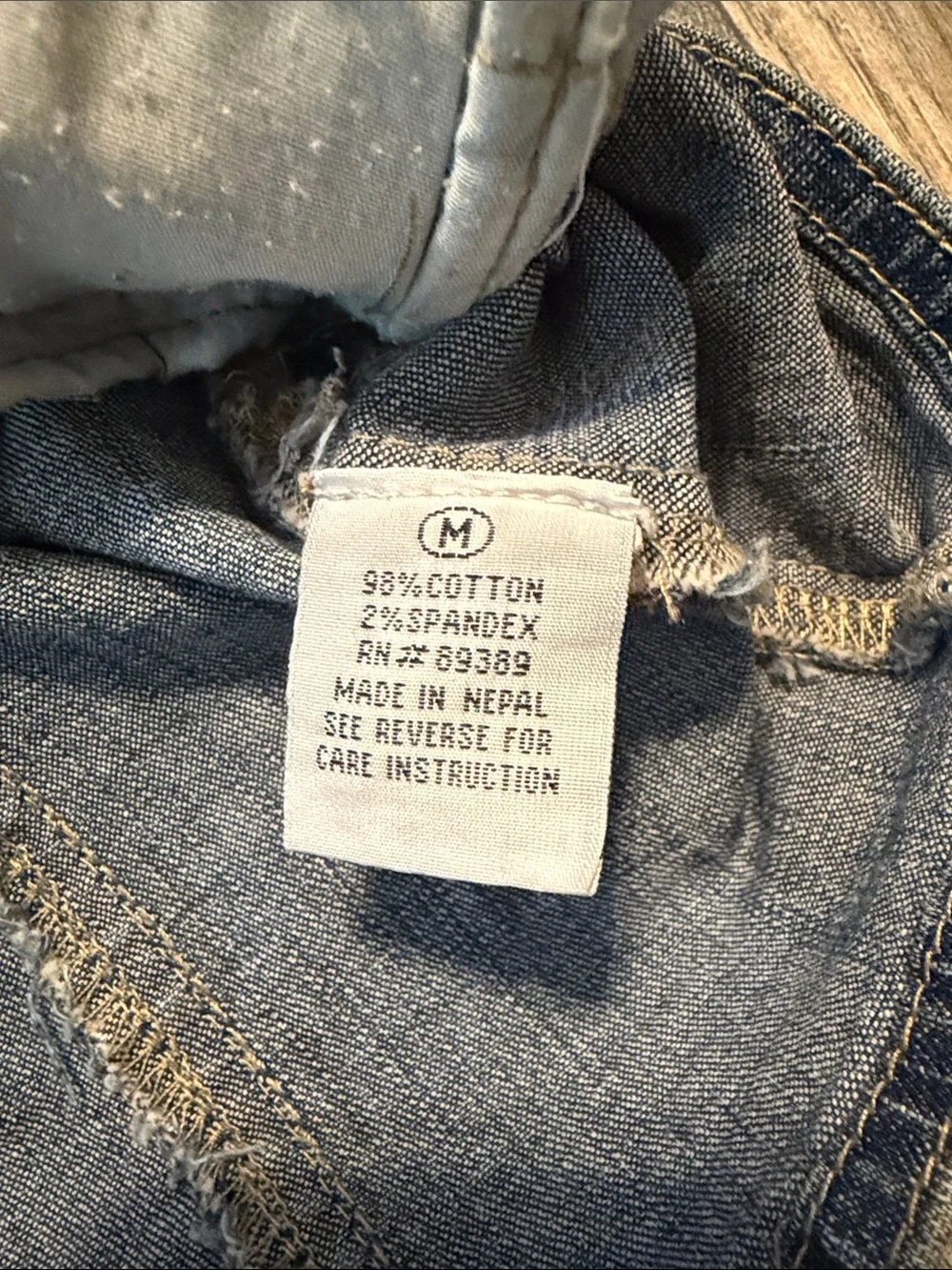 Studio West tailored denim