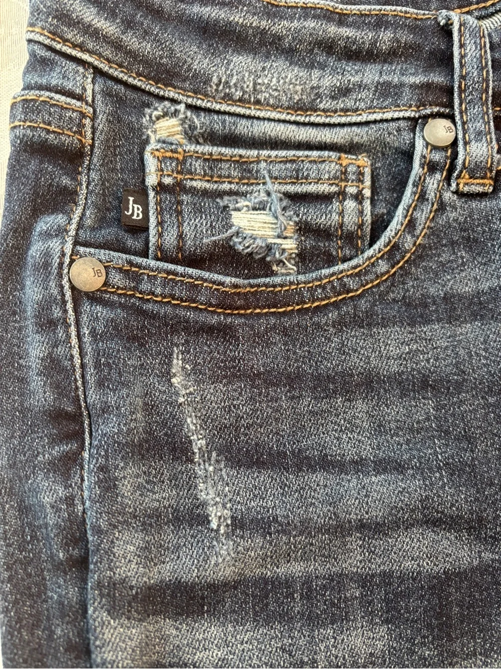 Judy Blue versatile denim fading