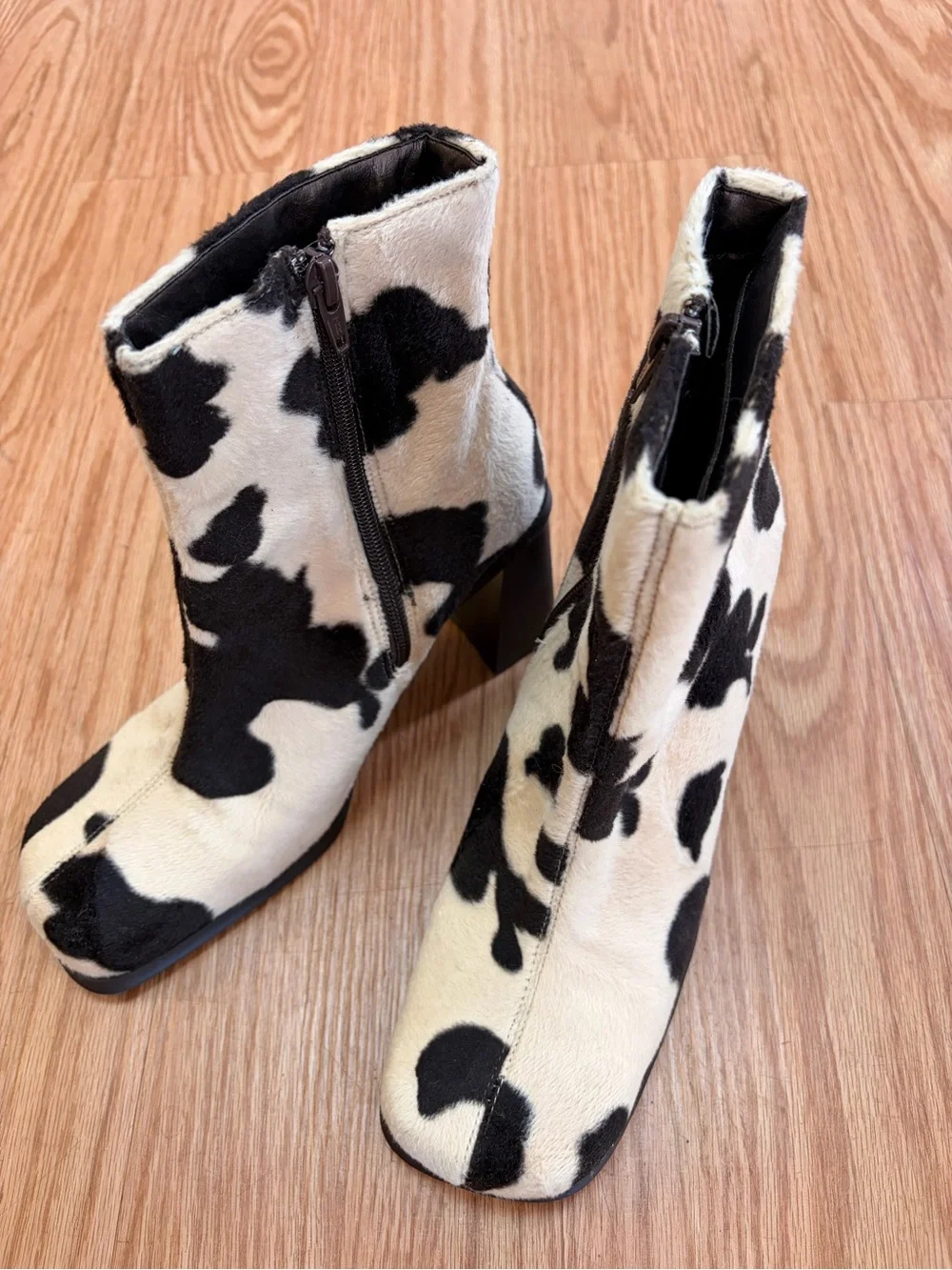 Unlisted faux suede