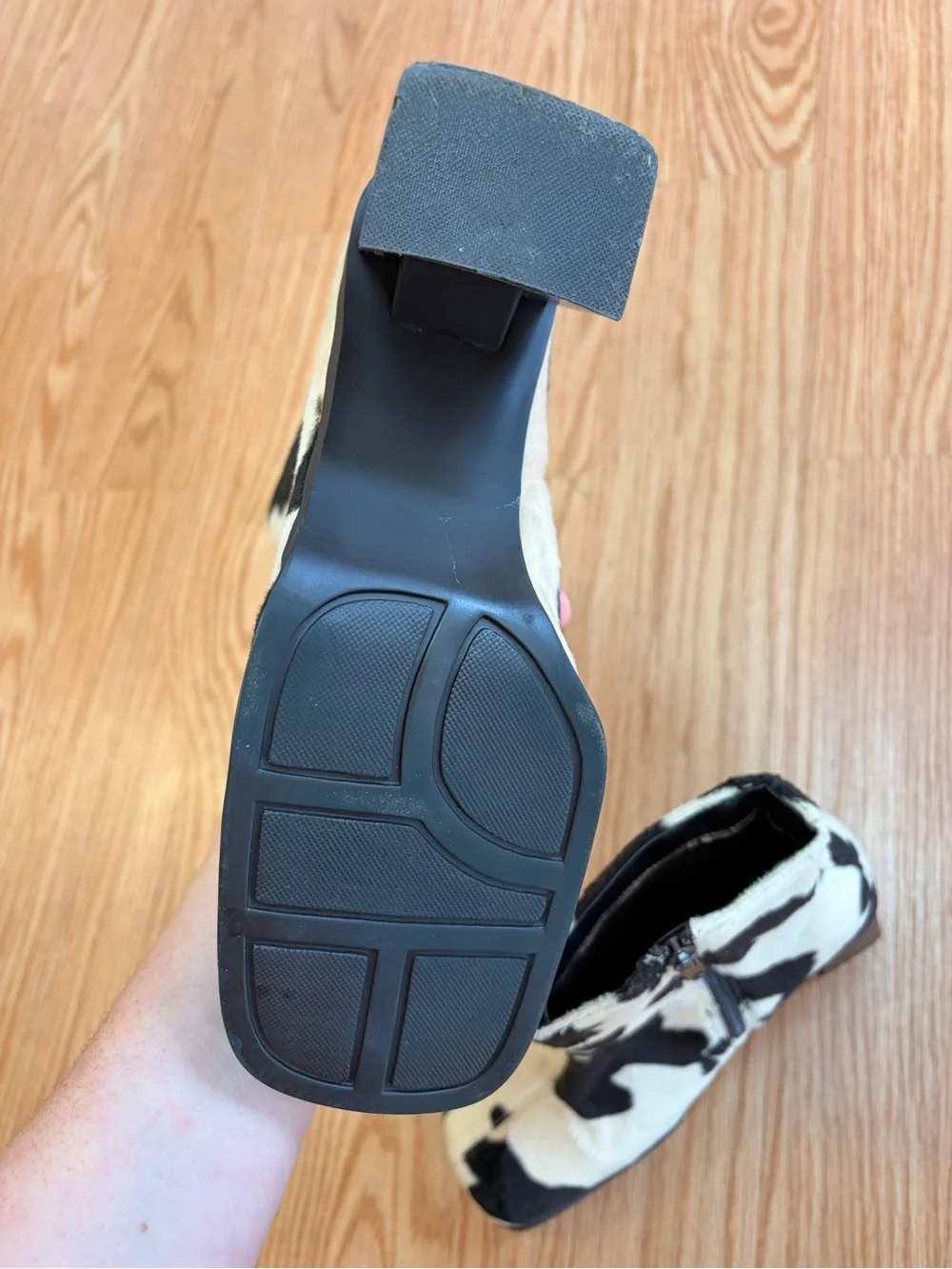 Unlisted faux suede