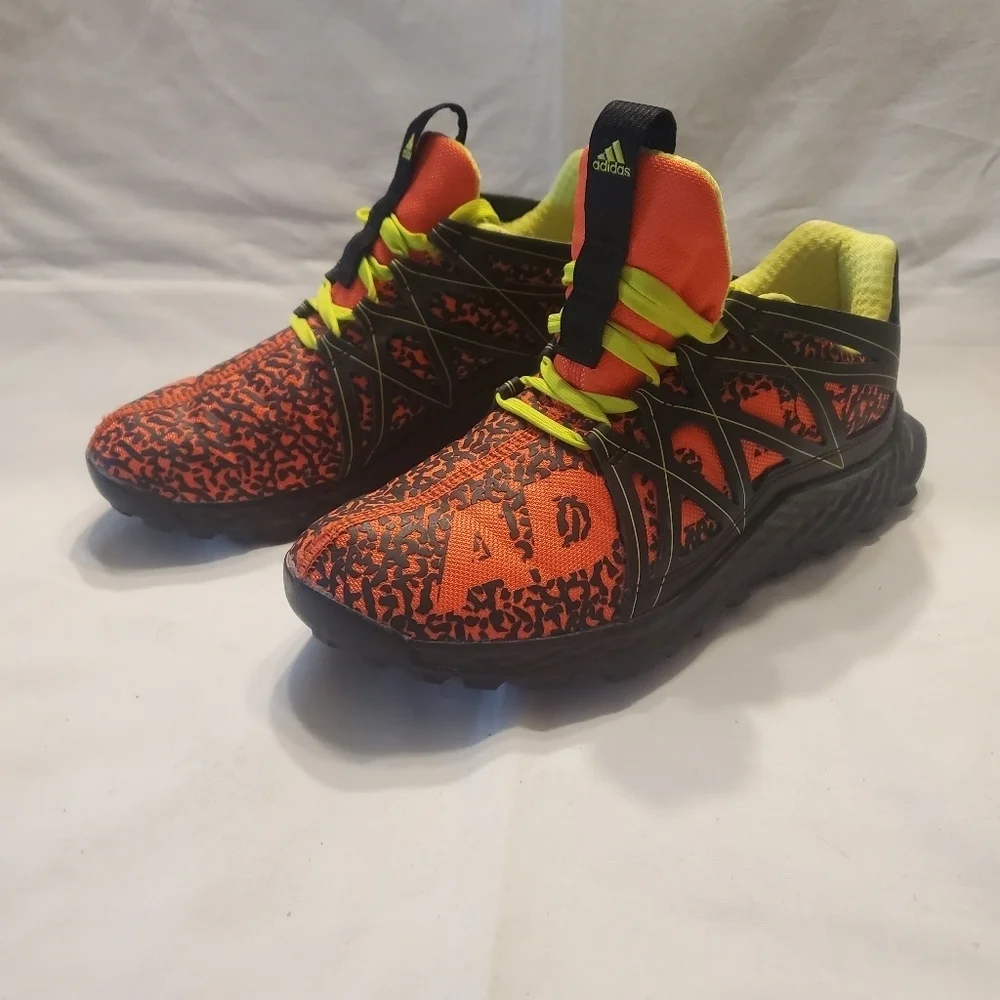 adidas Vigor Bounce Energy Black And Orange Men's Size 4 BY3448
