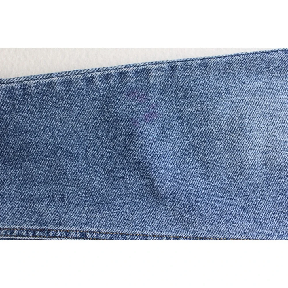 Women's High Rise Tapered Jeans Size 5 Blue Denim Mom Jeans High Waist