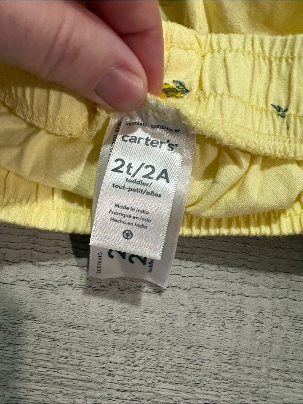 Carters carters lemon