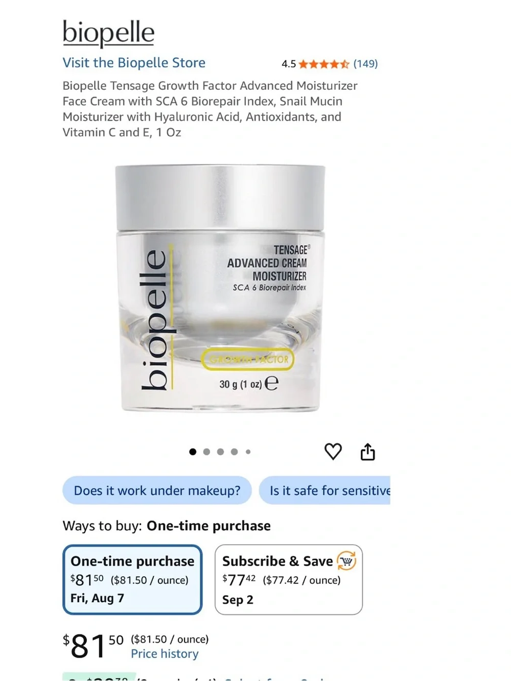 Biopelle brand new