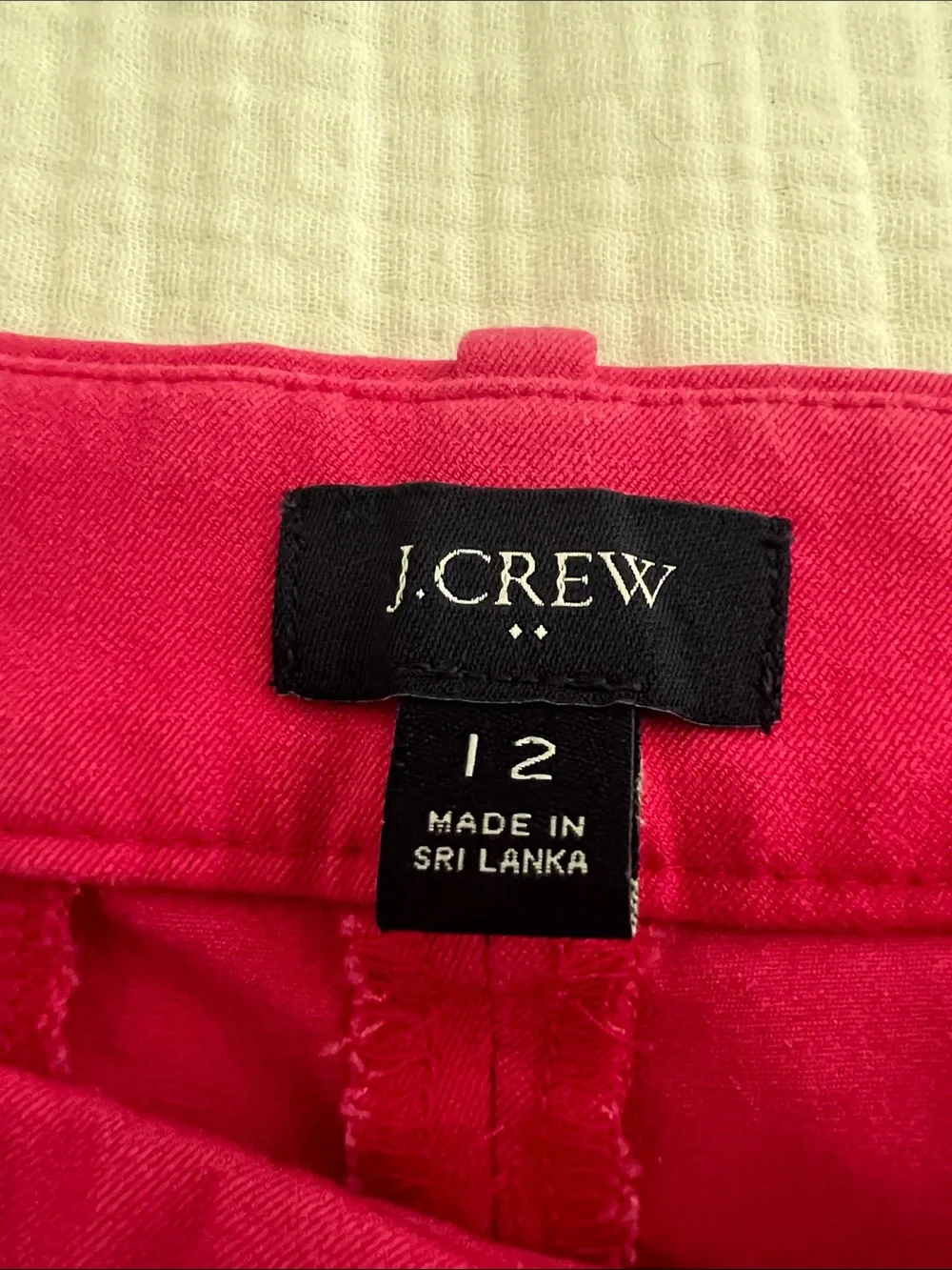 J. Crew bright hot