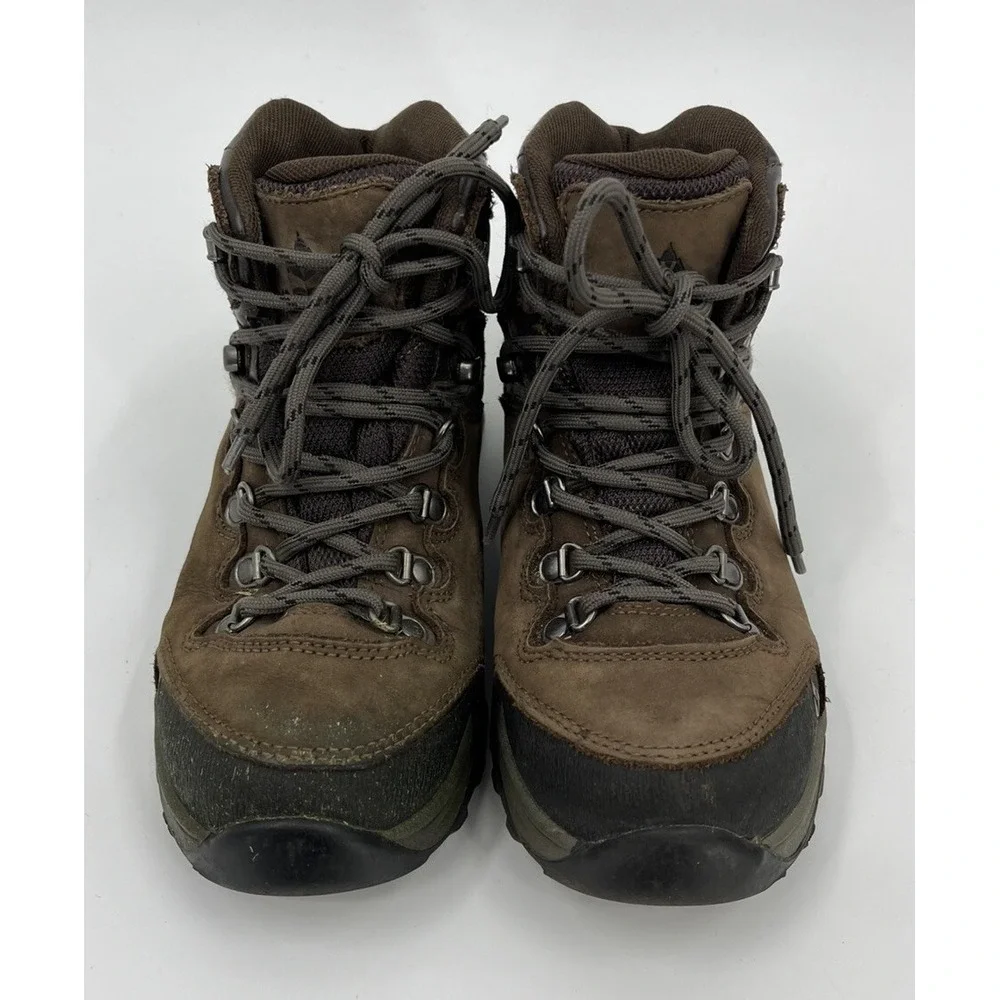 Vasque Kids Youth Brown Suede Waterproof Hiking Trail Boots Size 4
