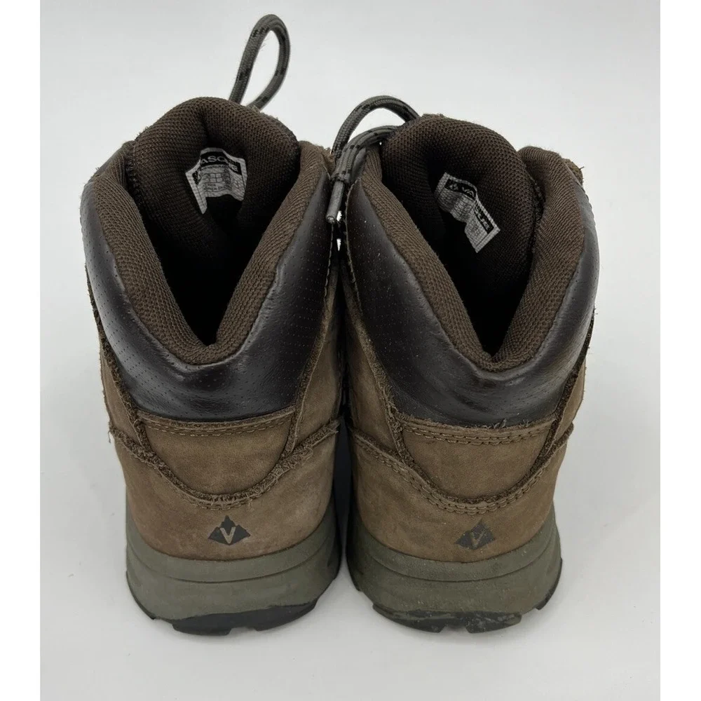 Vasque Kids Youth Brown Suede Waterproof Hiking Trail Boots Size 4