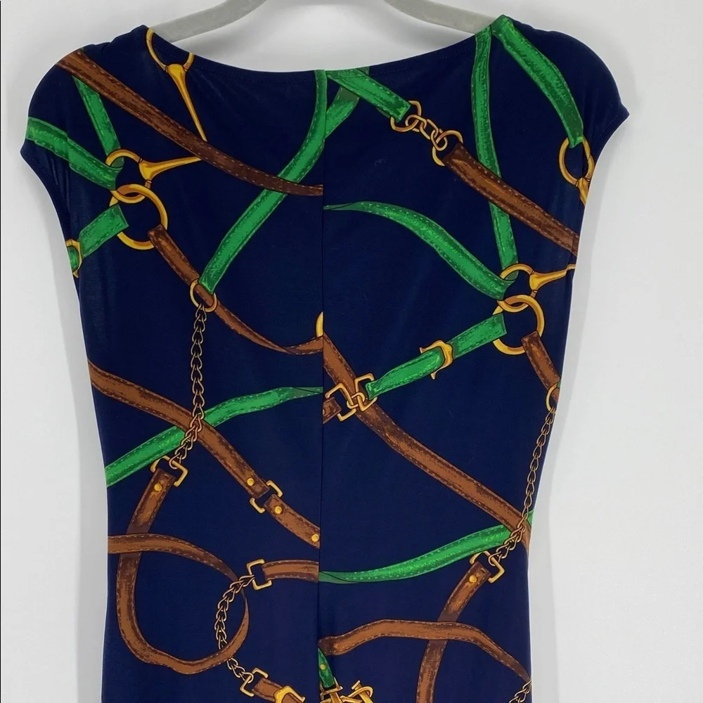 Ralph Lauren Status Print Pullover Dress Medium?
