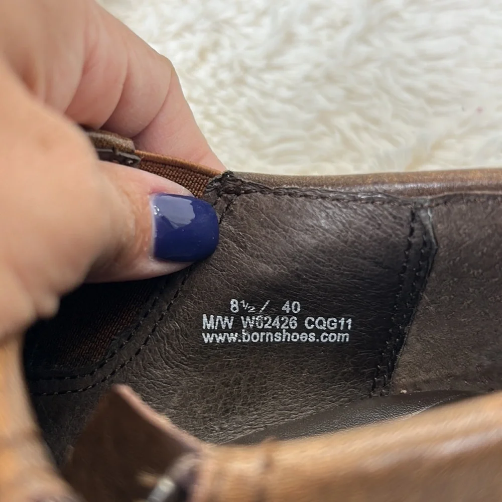 Born boots leather