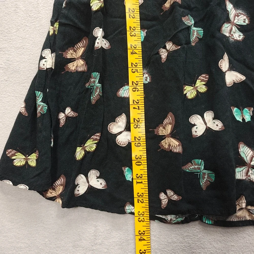 Wild Fable Butterfly Babydoll Dress Womens M Strappy Back 90s Y2K Whimsigoth