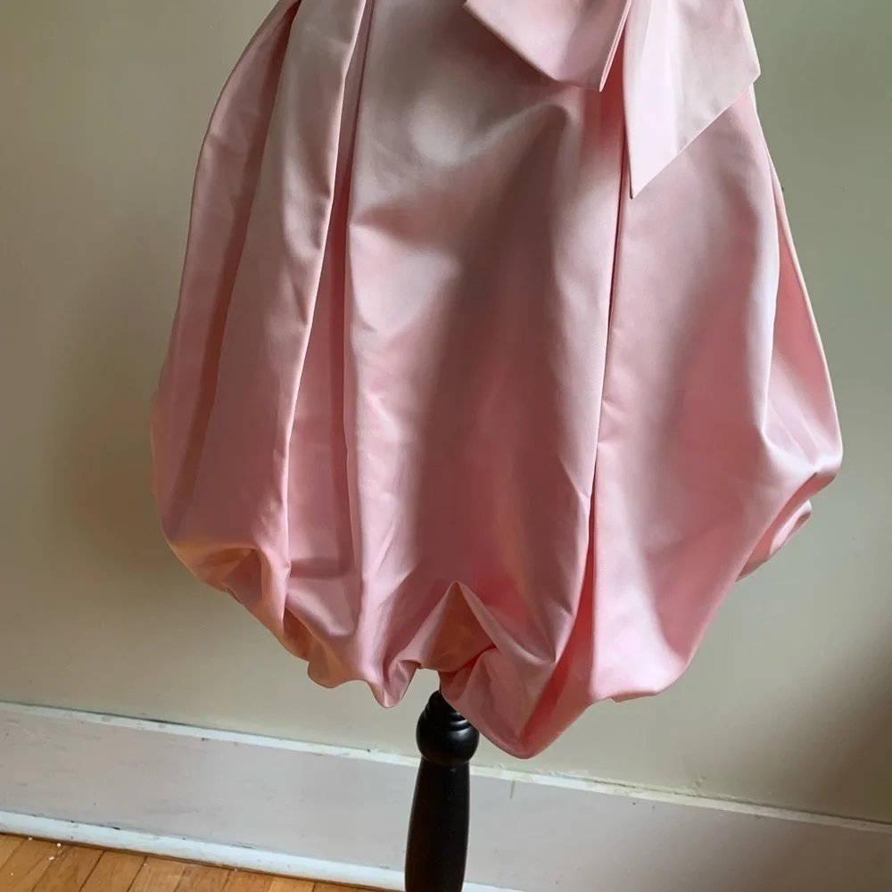 Love pink strapless dress size 6 Style A14