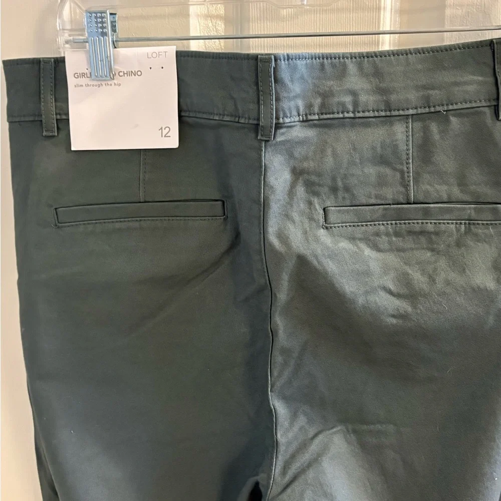 LOFT girlfriend chinos
