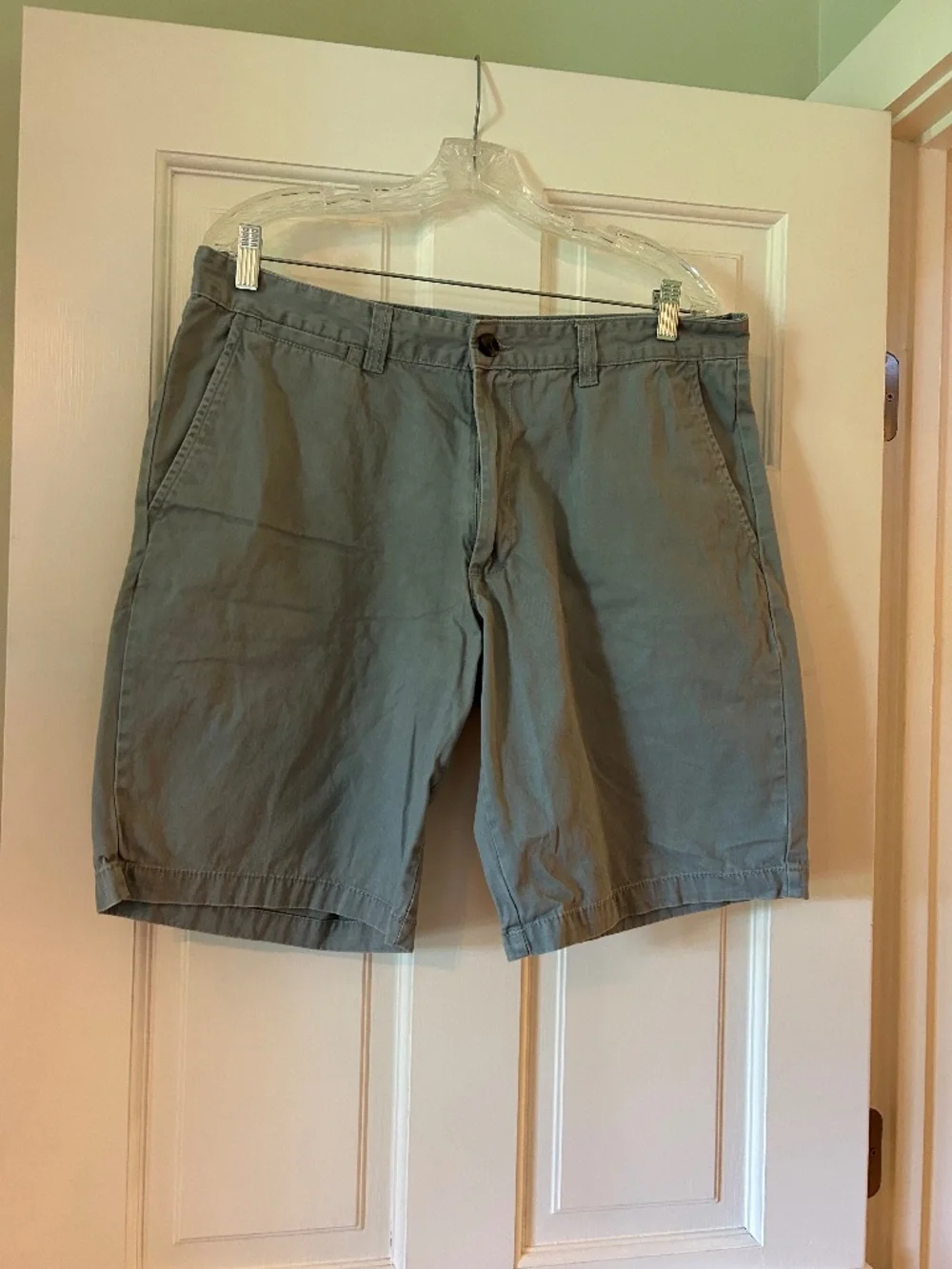MERONA MEN'S COTTON SHORTS GRAY SIZE 36 10
