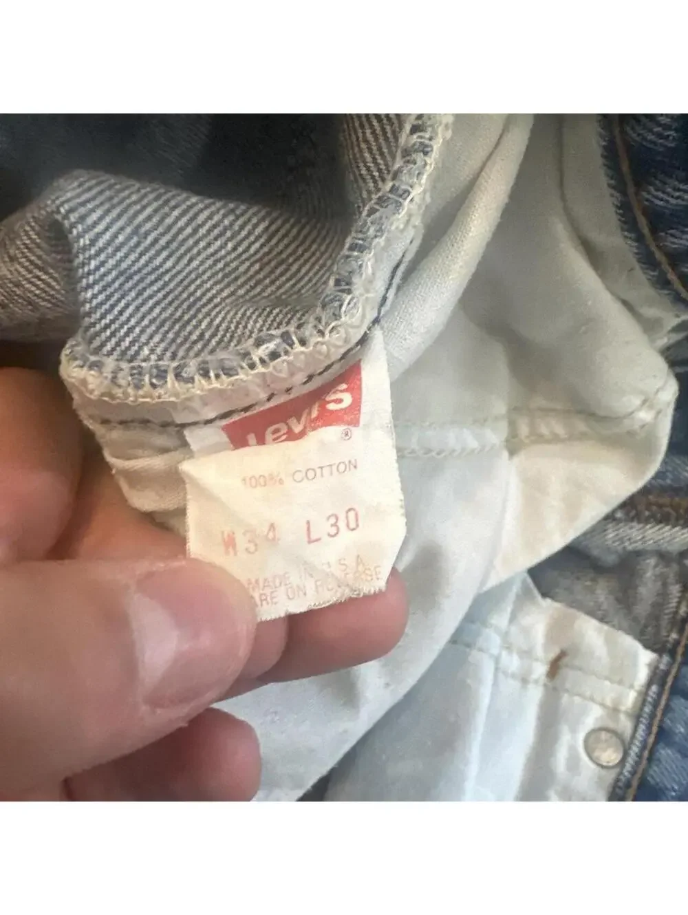 Levis orange vintage