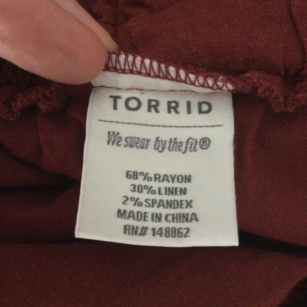 torrid plus drawstring