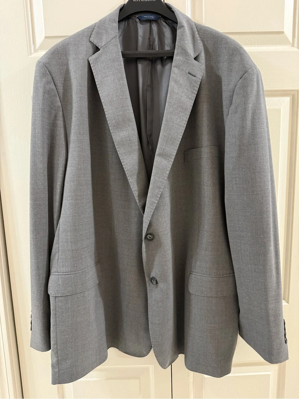 Brooks Brothers Explorer Gray Wool Sport Coat Blazer 52L Vitale Barberis VBC