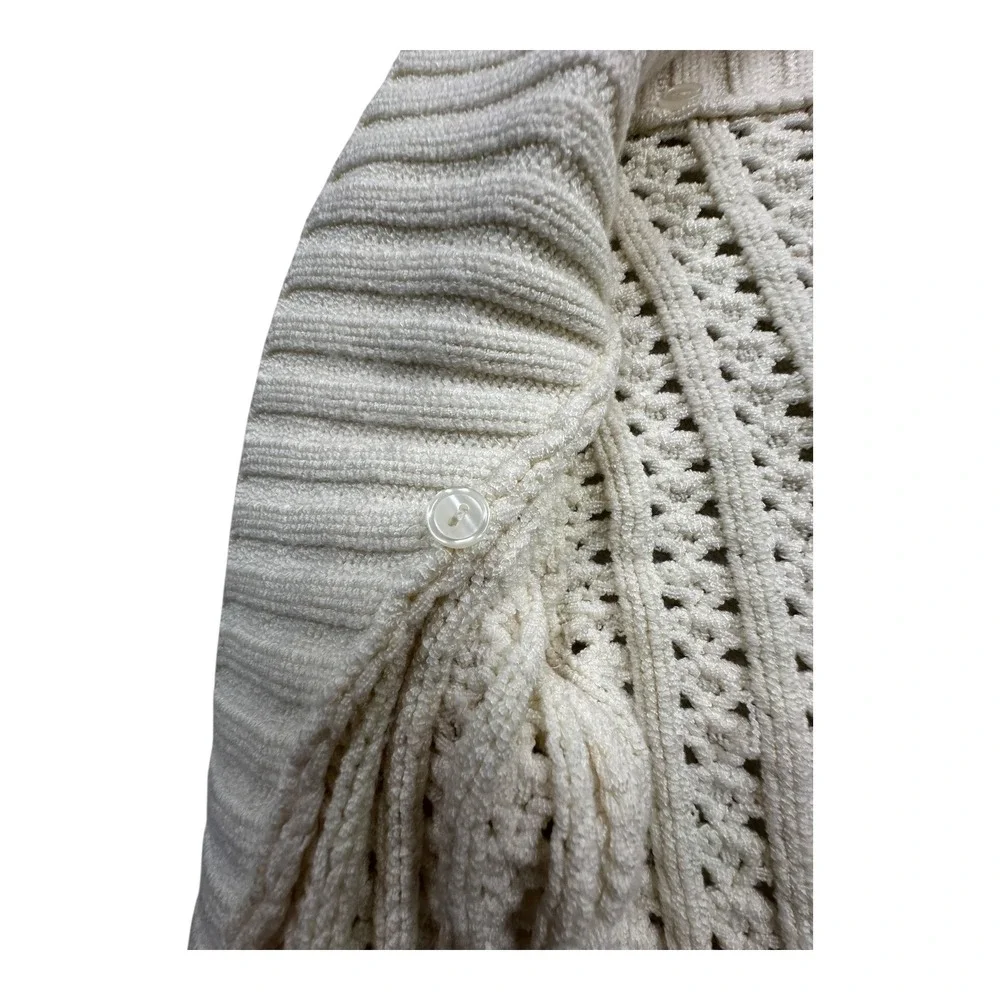 bebe cream knit