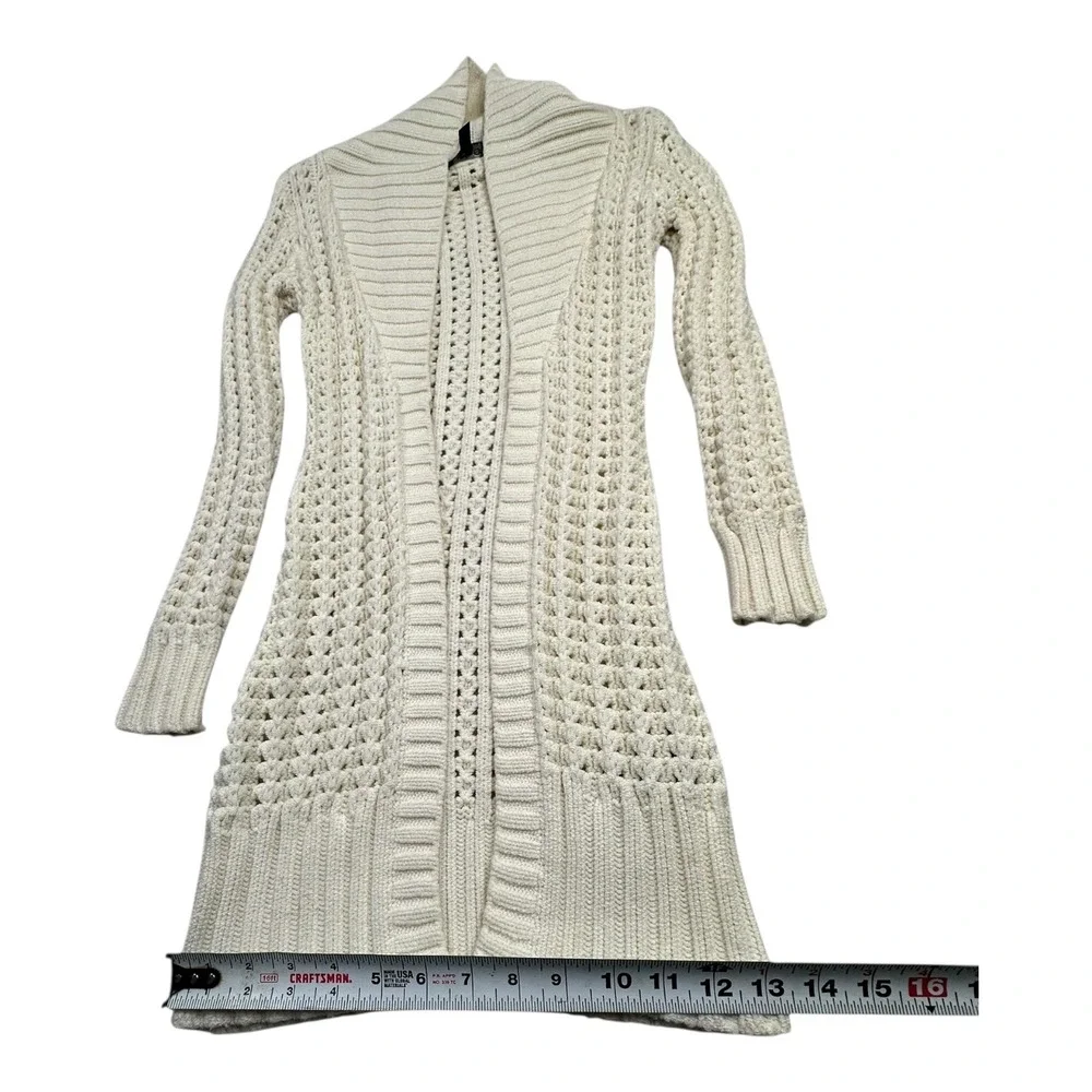 bebe cream knit