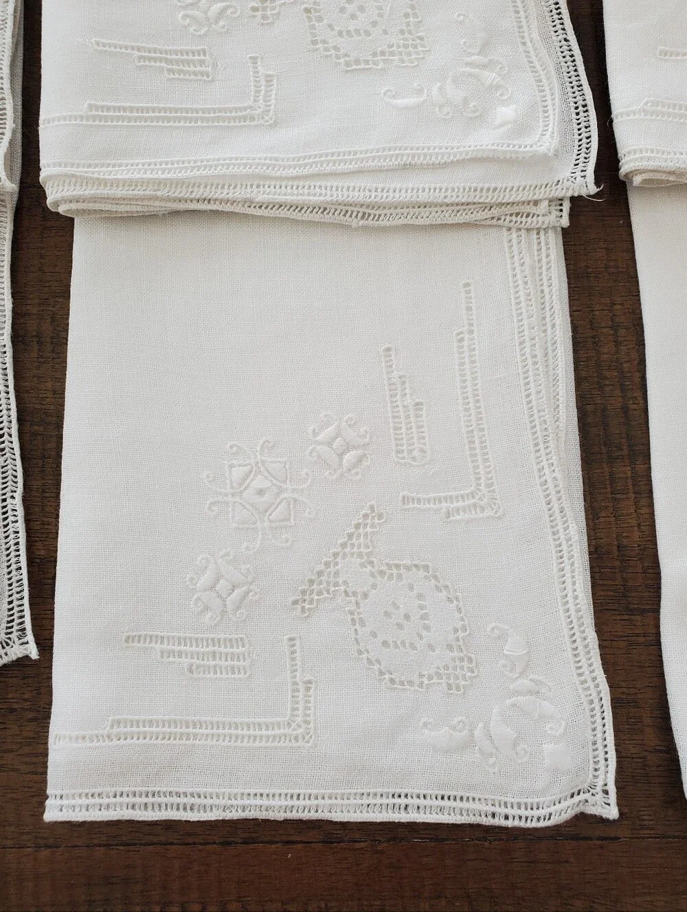 Vintage madeira linen