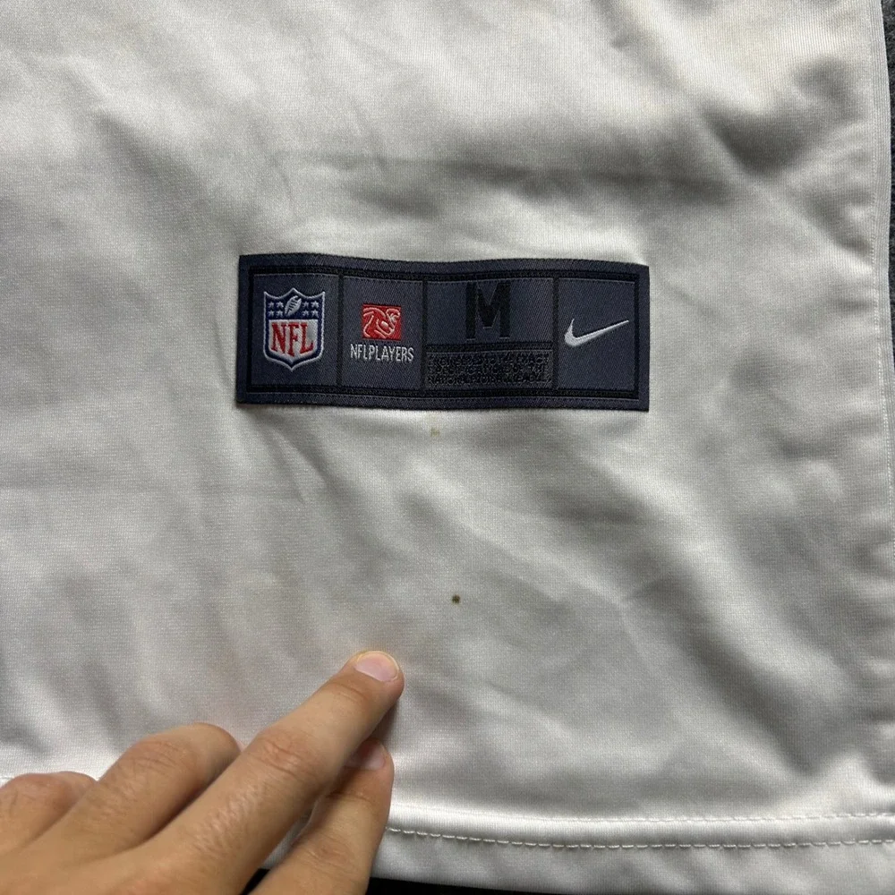Nike NFL Kansas City Chiefs Tyrann Mathieu 32 Jersey White Size Medium Retro 90s