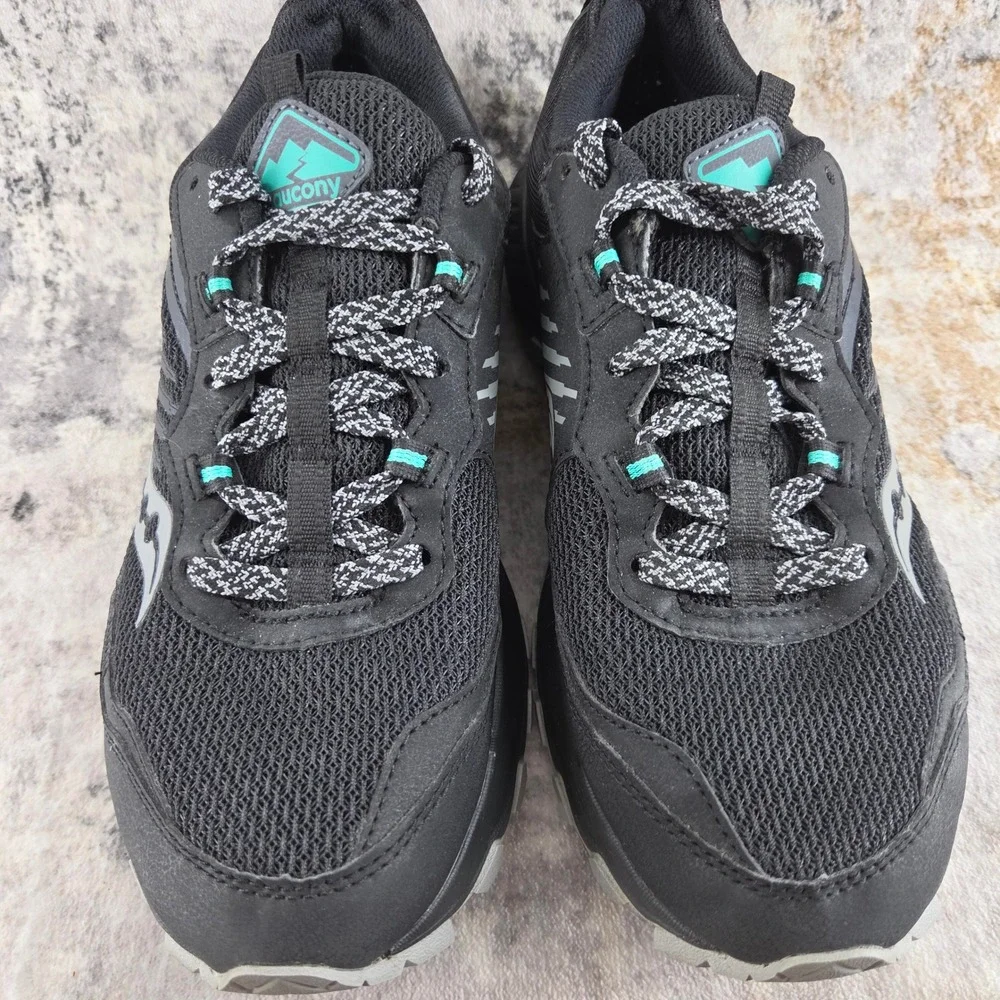 Saucony Excursion TR15 GTX Shoes Womens 9.5 Black Trail Running Outdoor‎ Hiking