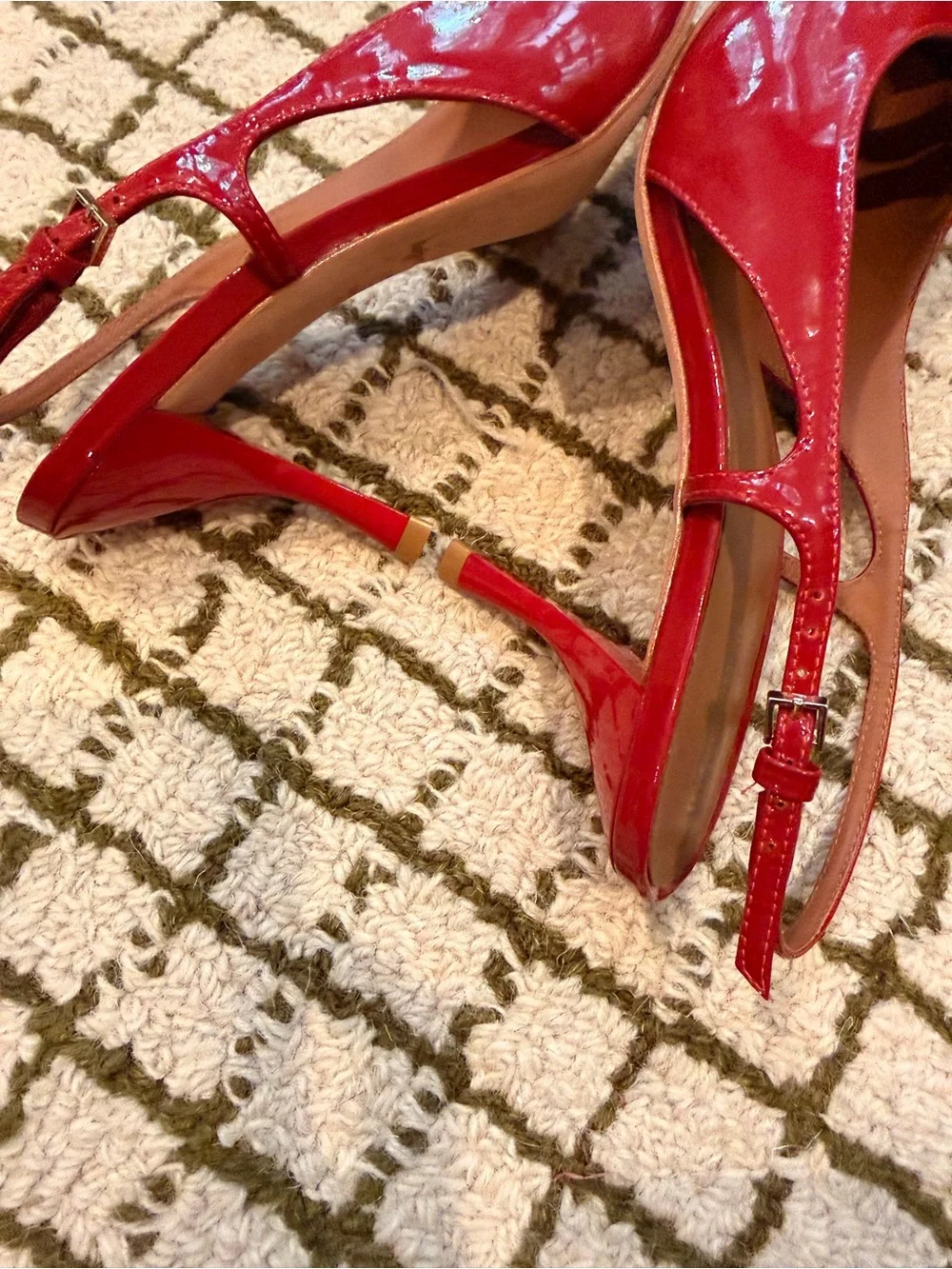 Reformation slingback strap