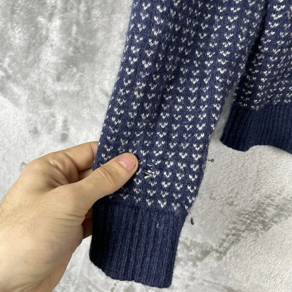 Taylor Stitch Merino Wool Cashmere Sweater Mens 40 (shrunk to mens XS) READ**