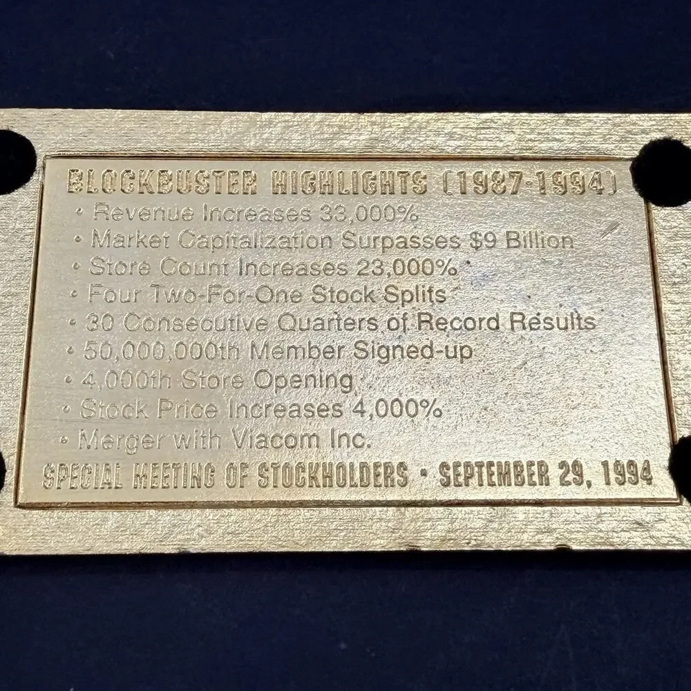 Blockbuster vintage 1994