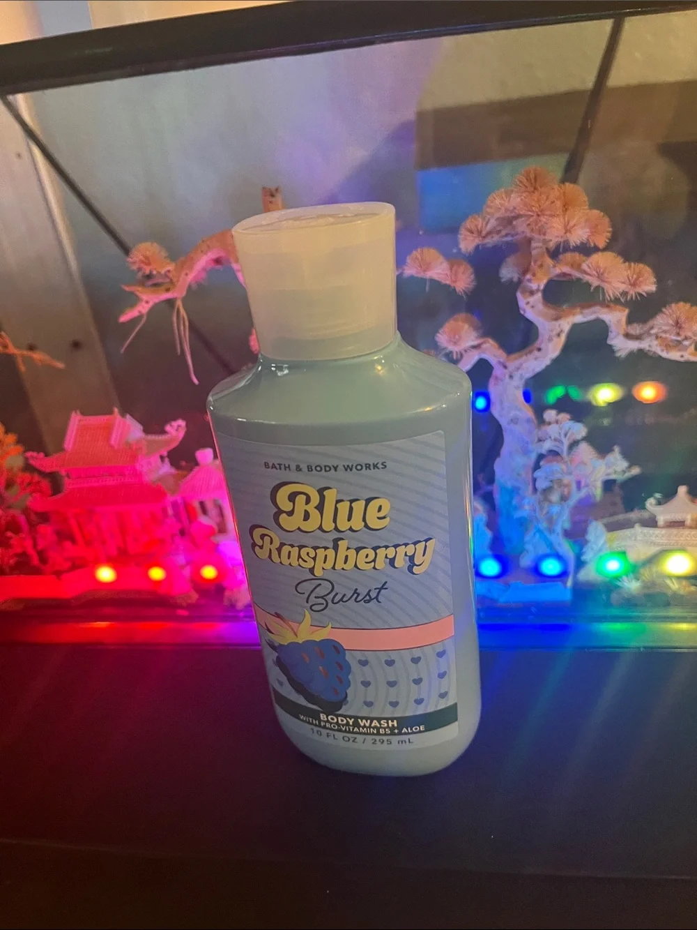 Bath & Body Works Blue Raspberry Burst Body Wash - Light Blue