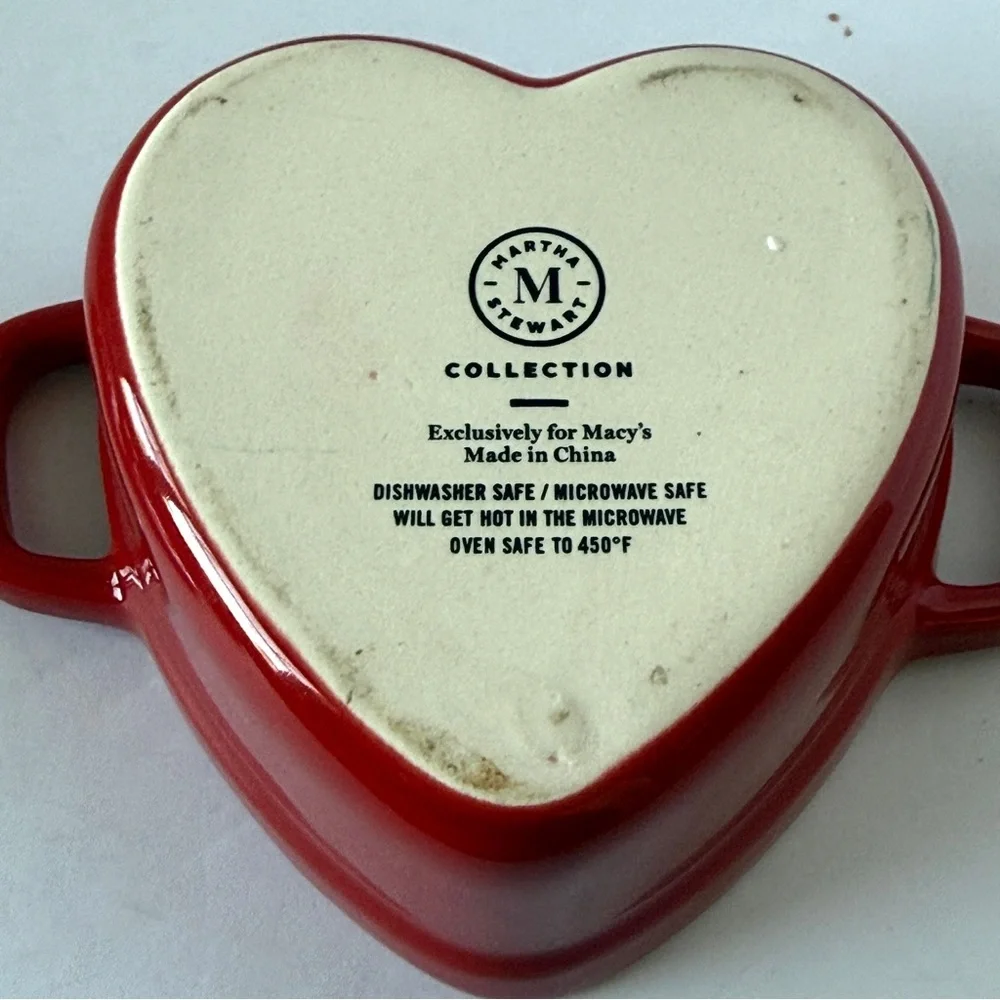 Martha Stewart heart shaped