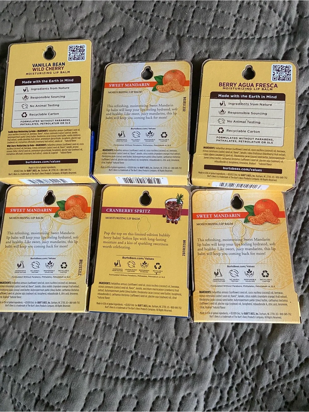 Burts Bees seven burt
