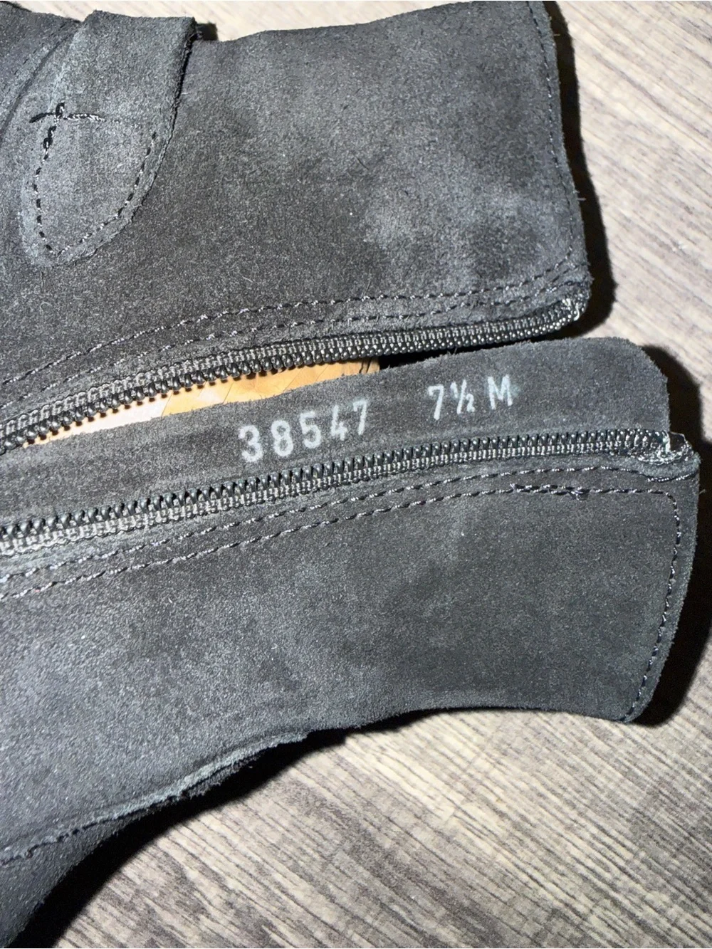La Canadienne Gavan Waterproof Black Suede Buckle Bootie
