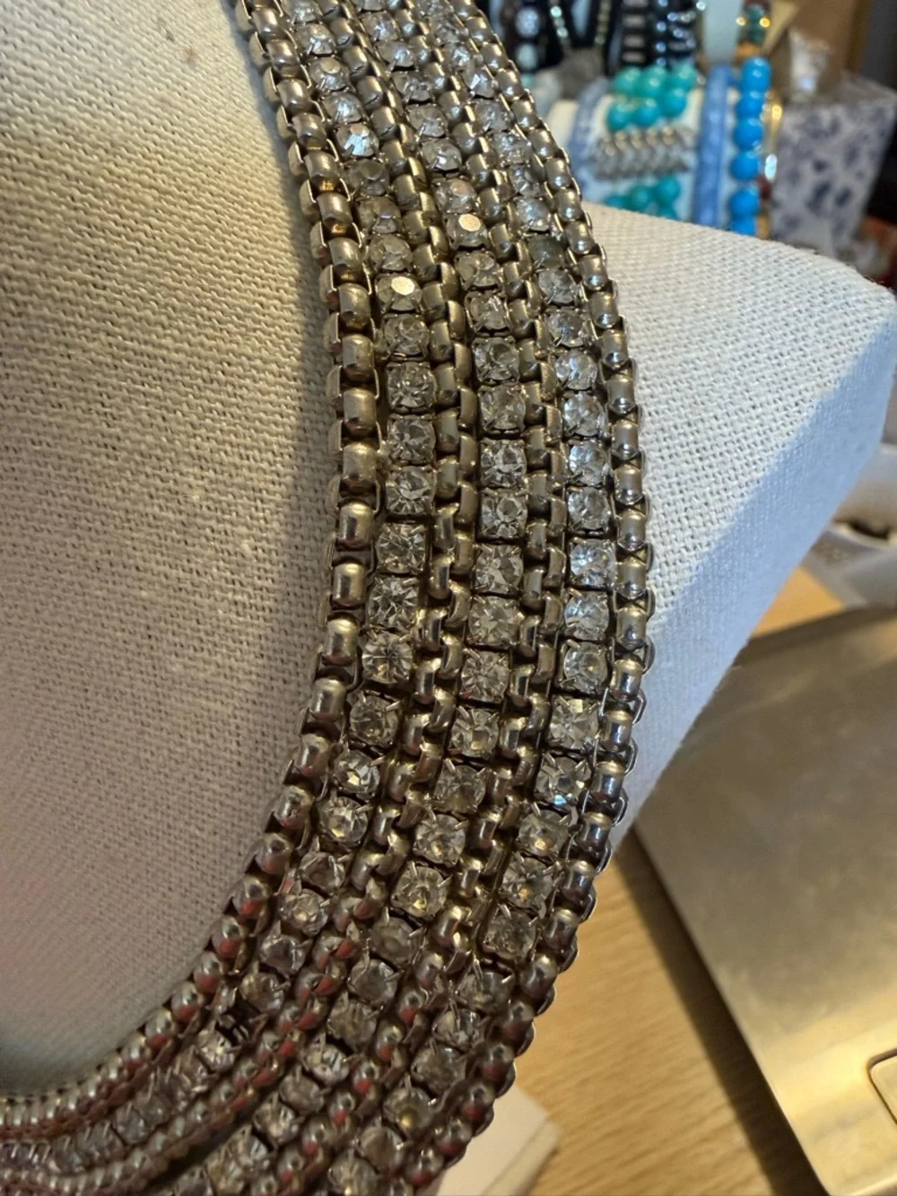 N/A rows necklace that