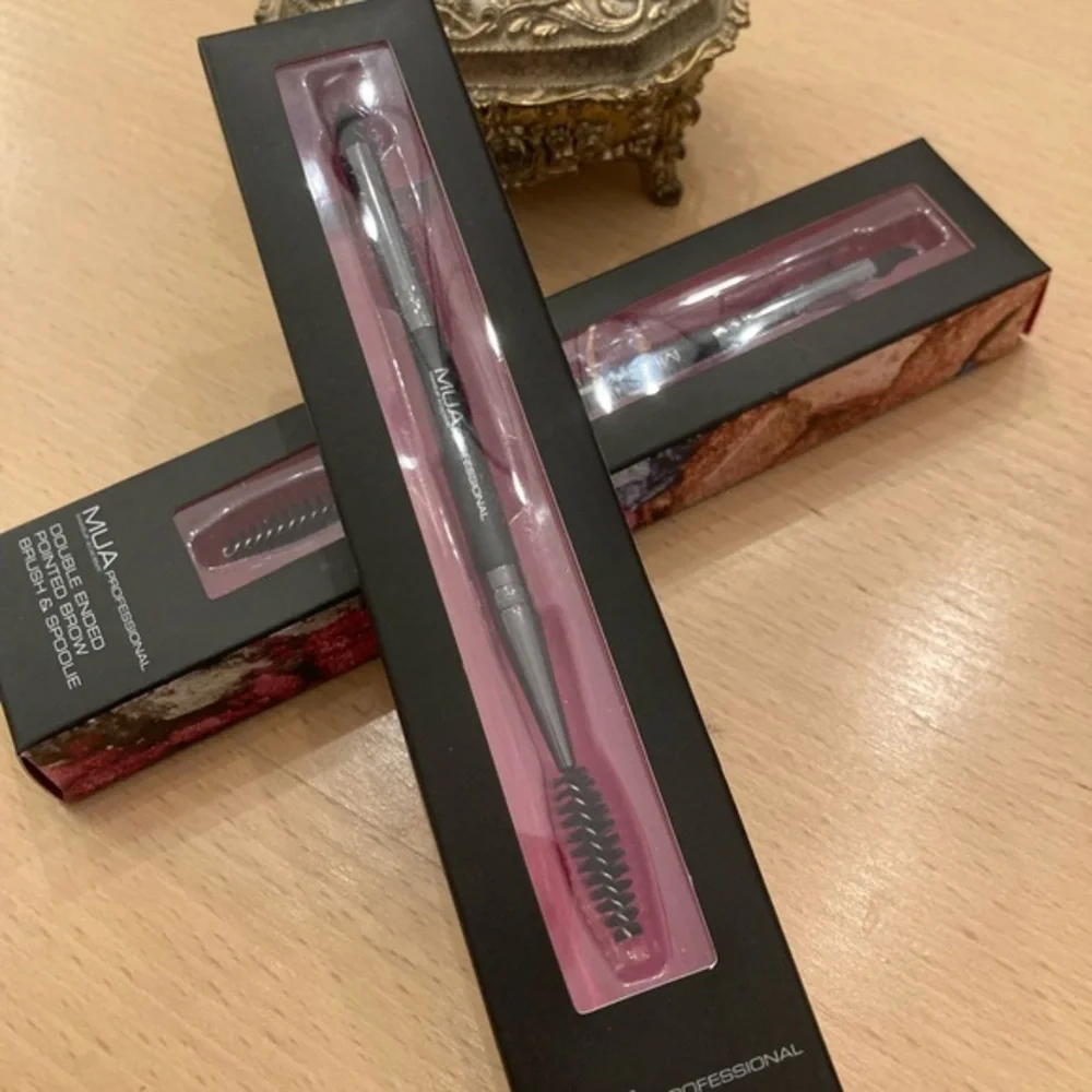 MAKEUP ACADEMY Double Ended Brow Brush & Spoolie - NIB