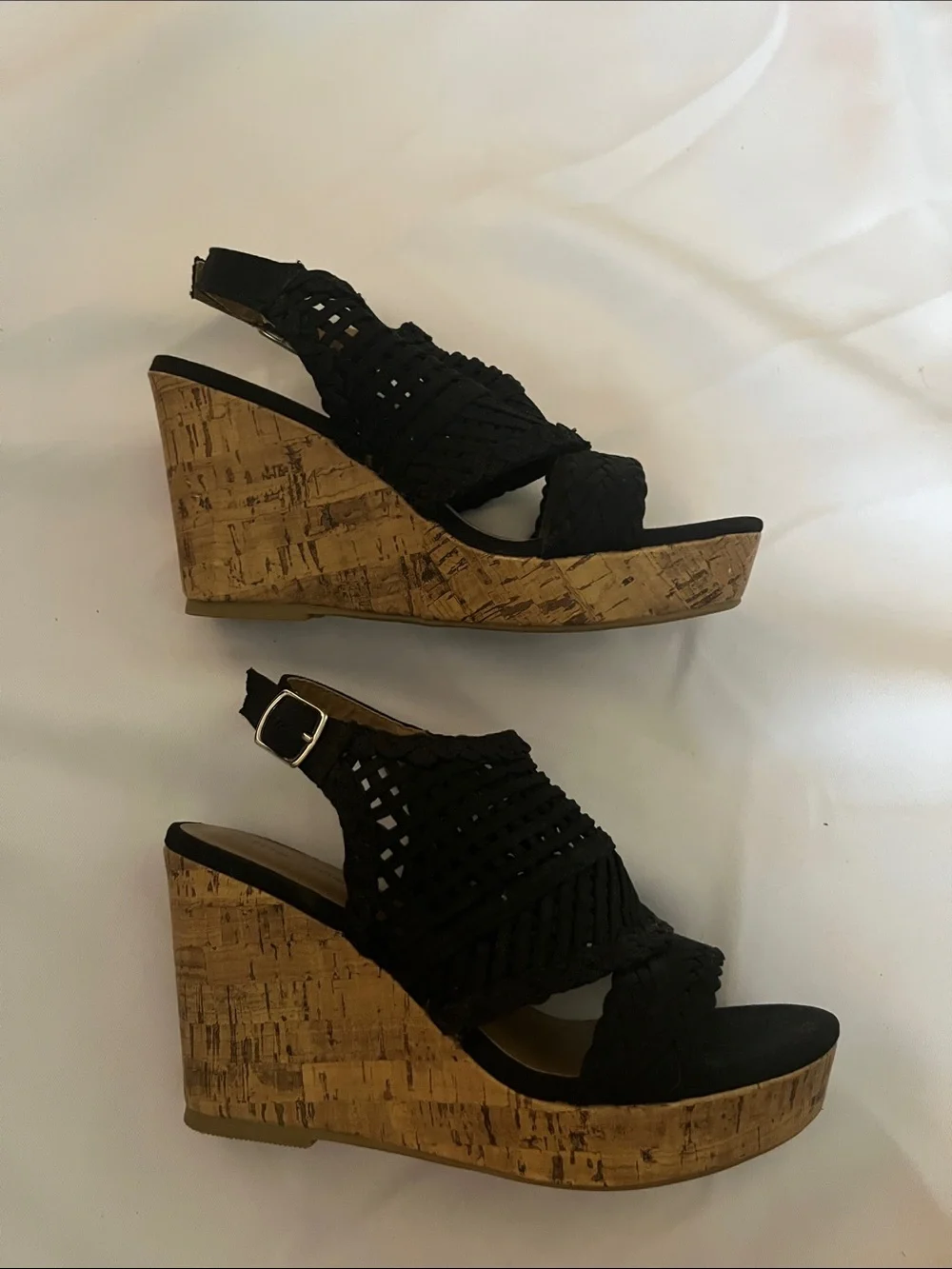 Maurices sandals braided
