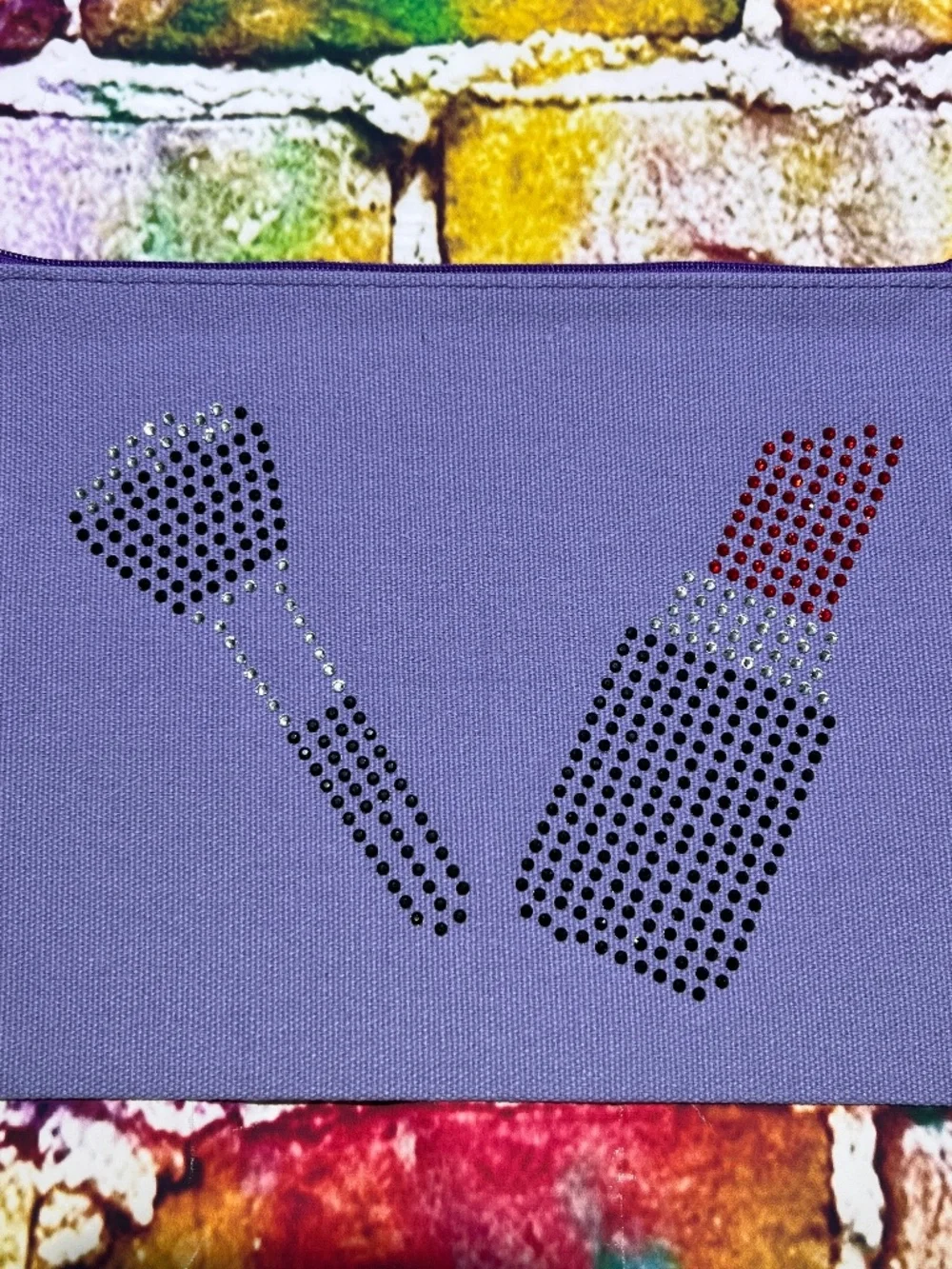 N/A right glass zipper