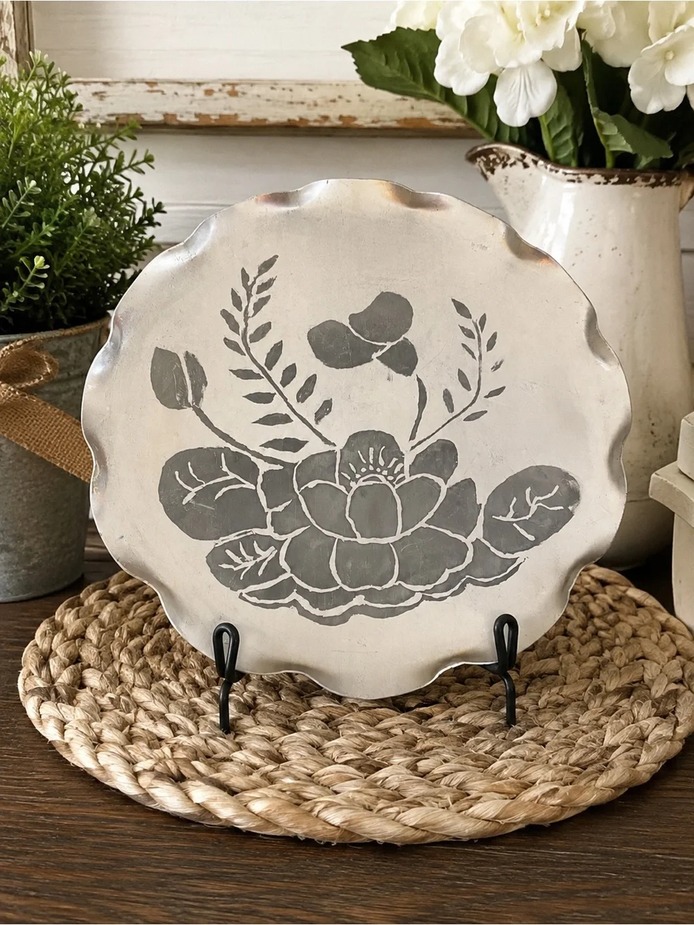 Vintage elegant floral