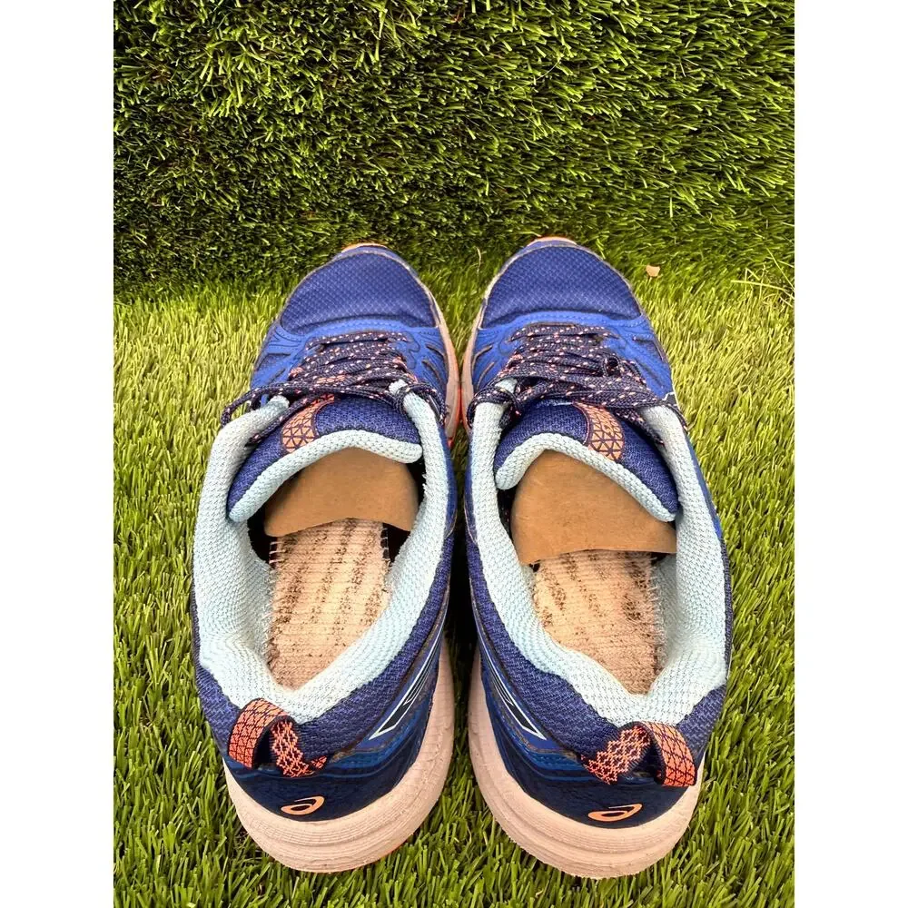 Asics Gel-Venture 7 1012A476 Athletic Sneaker Women's 6.5 Blue Leather Training