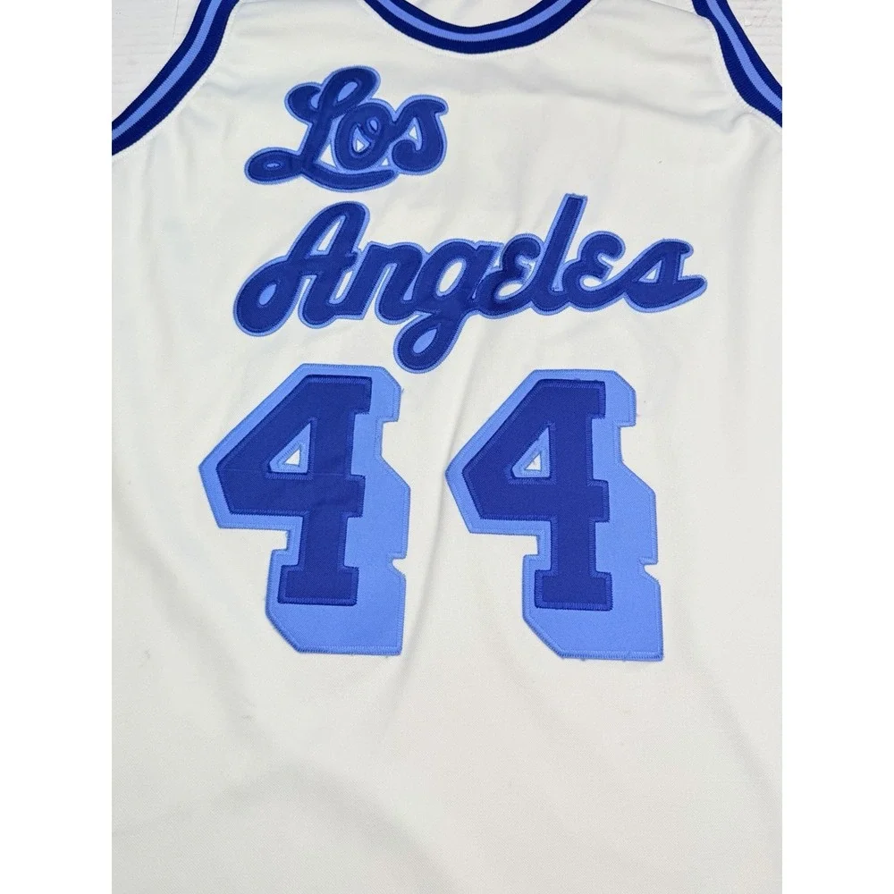 Mitchell & Ness Jerry West #44 Lakers 1961-62 Hardwood Classics Jersey 58 3XL