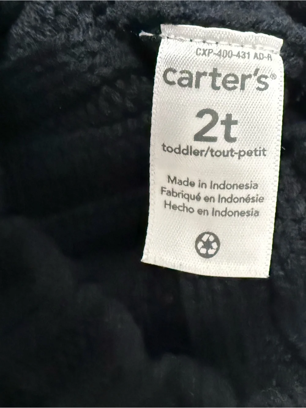 Carters chunky cable