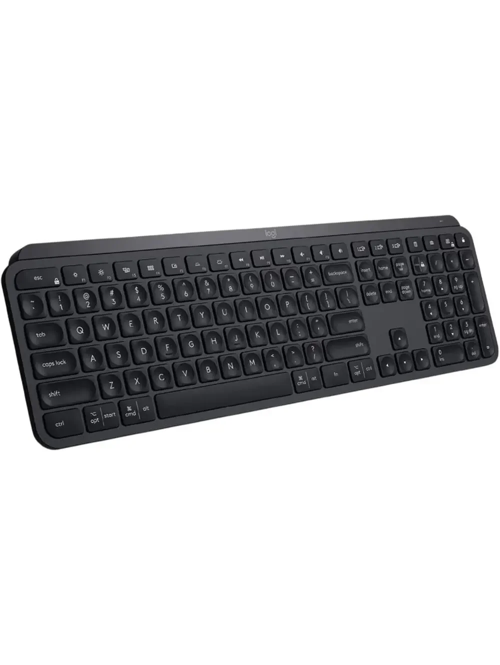 Logitech MX Keys Advanced Wireless Illuminated Keyboard Black With Dongle