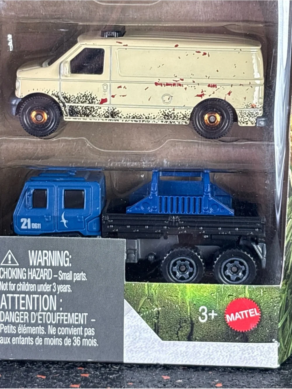 Matchbox Jurassic World Rebirth 5 Pack Diecast Vehicles 1:64 Toy Set New Sealed