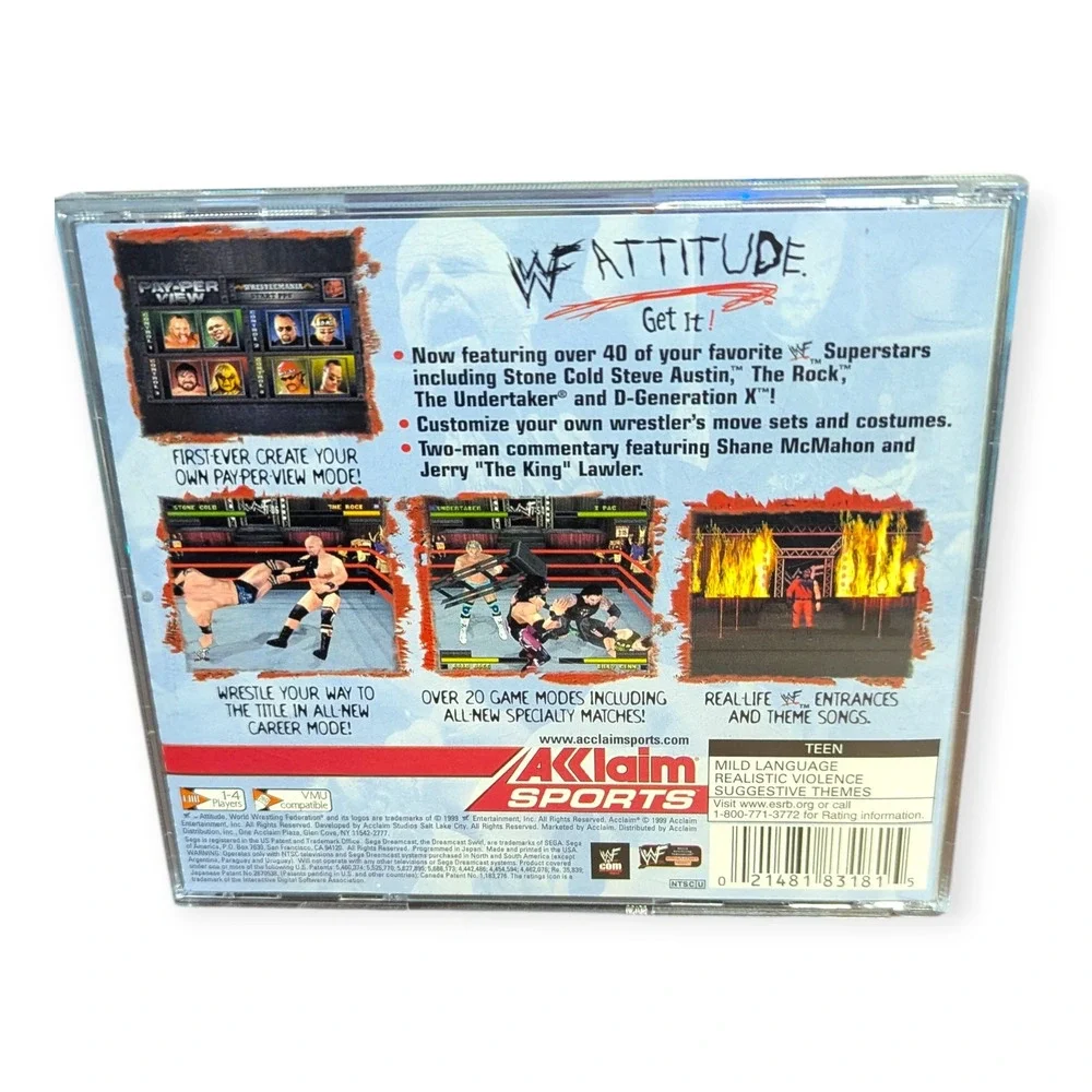 Sega wwf attitude