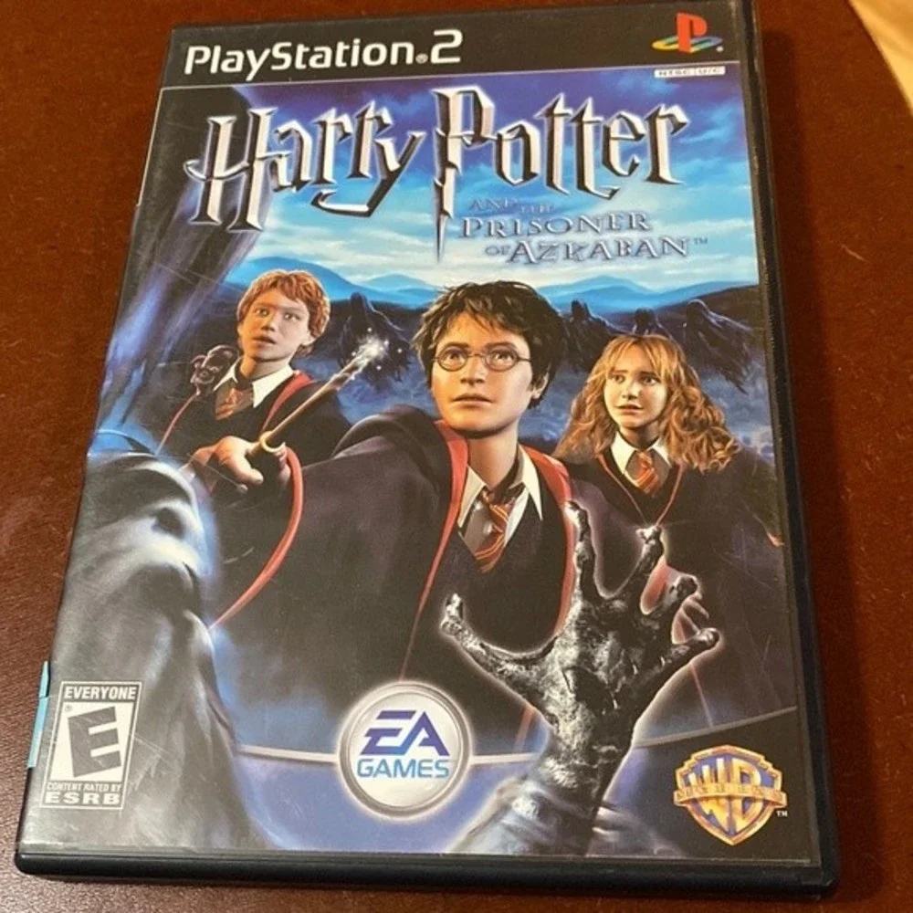 PS2 Harry Potter and the Prisoner of Azkaban game