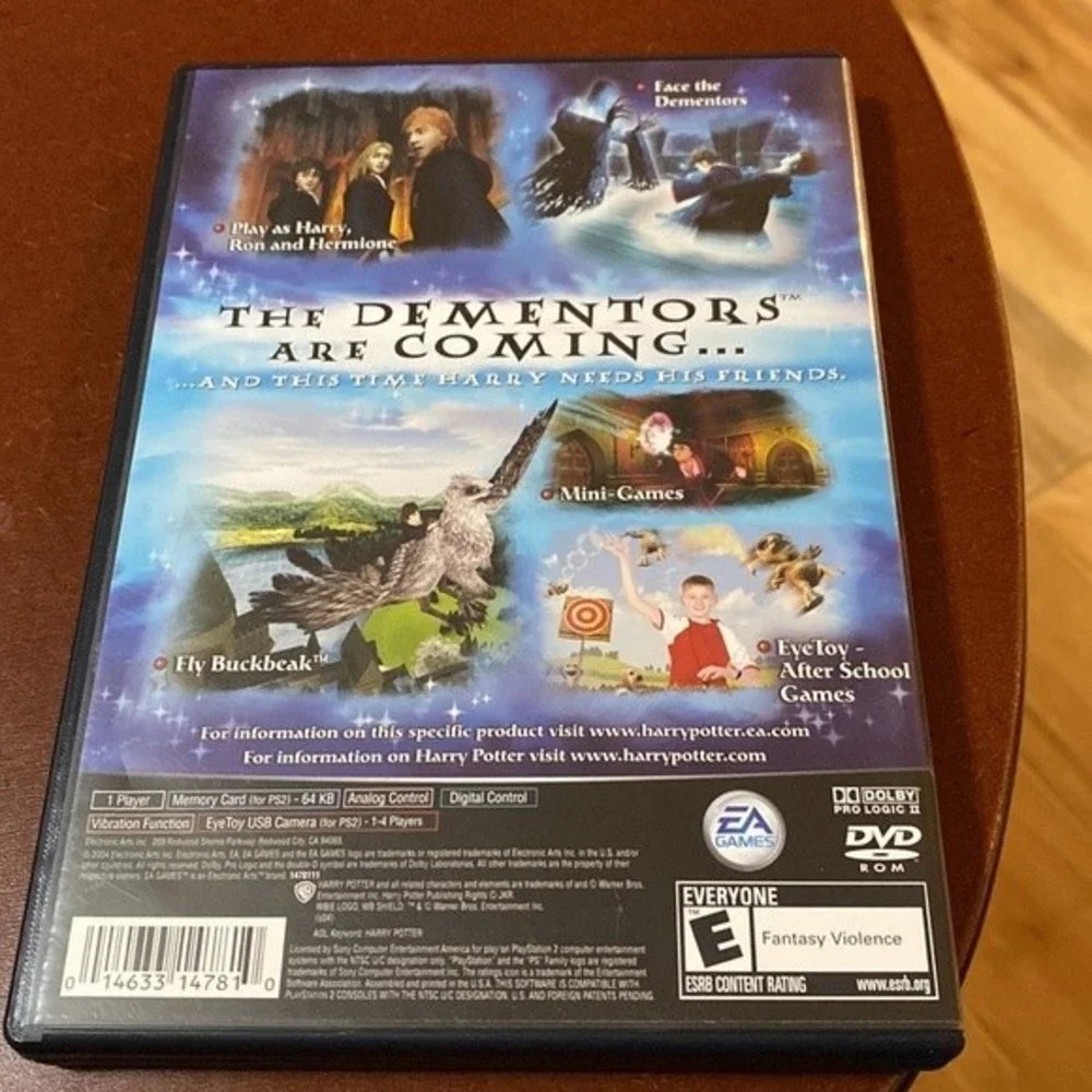 Playstation 2 harry potter