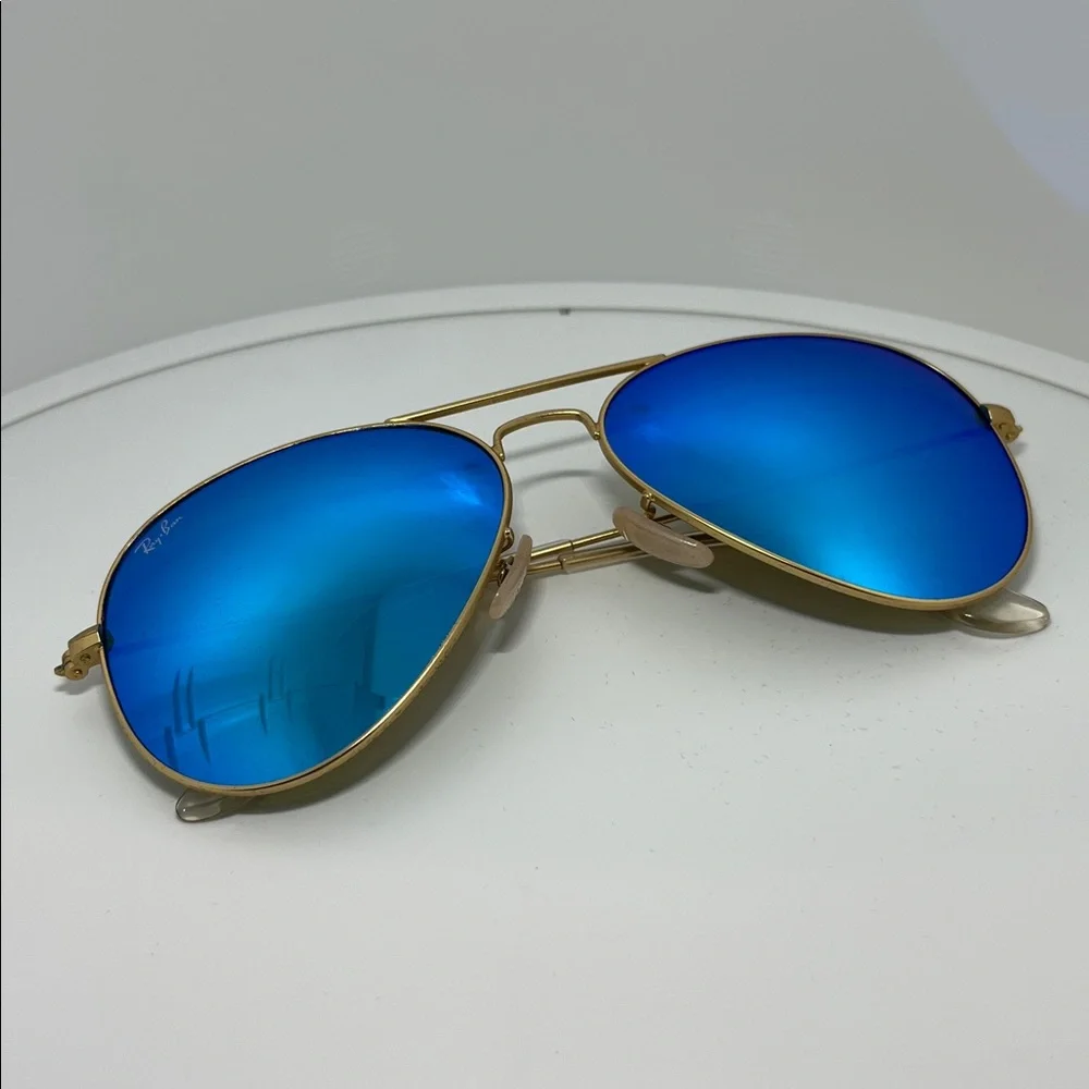 Ray-Ban arista metal blue