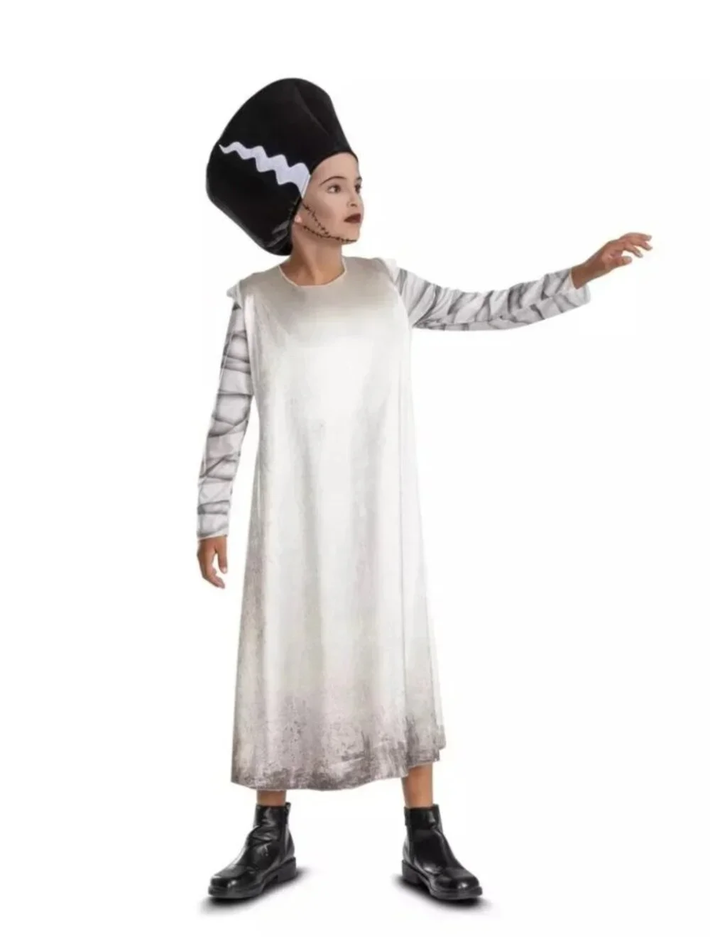 Bride of Frankenstein 10/12 Halloween Costume Monsters Universal Kids Girls